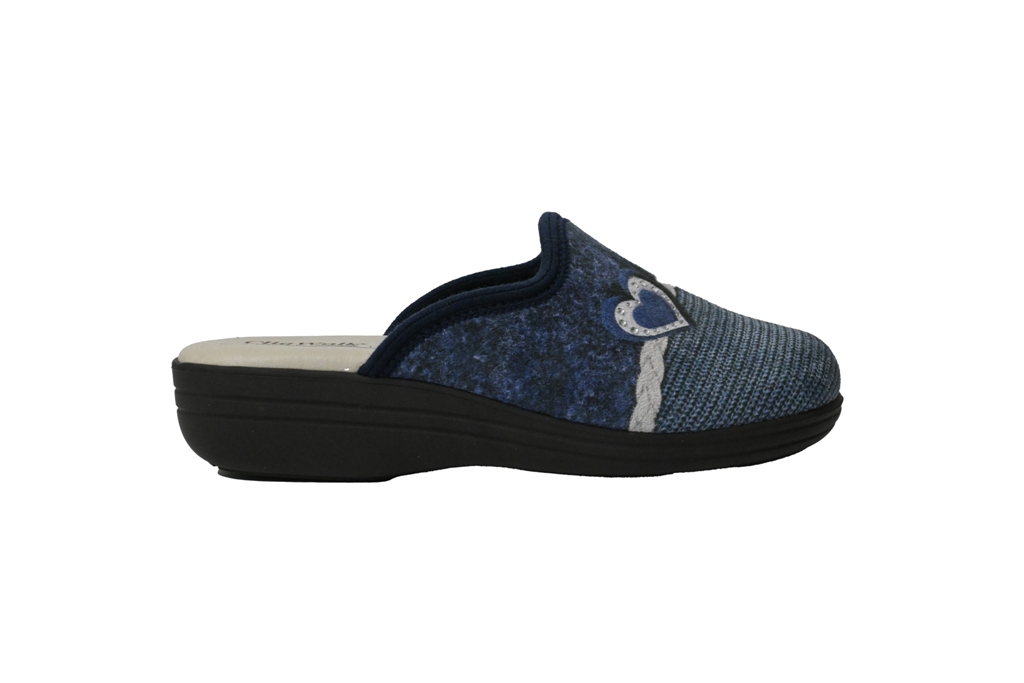 PANTOFOLE DONNA INVERNALE blu