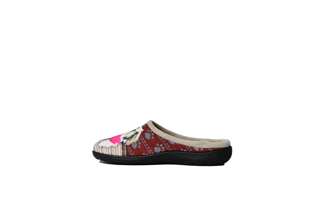 PANTOFOLE DONNA INVERNALI BORDEAUX