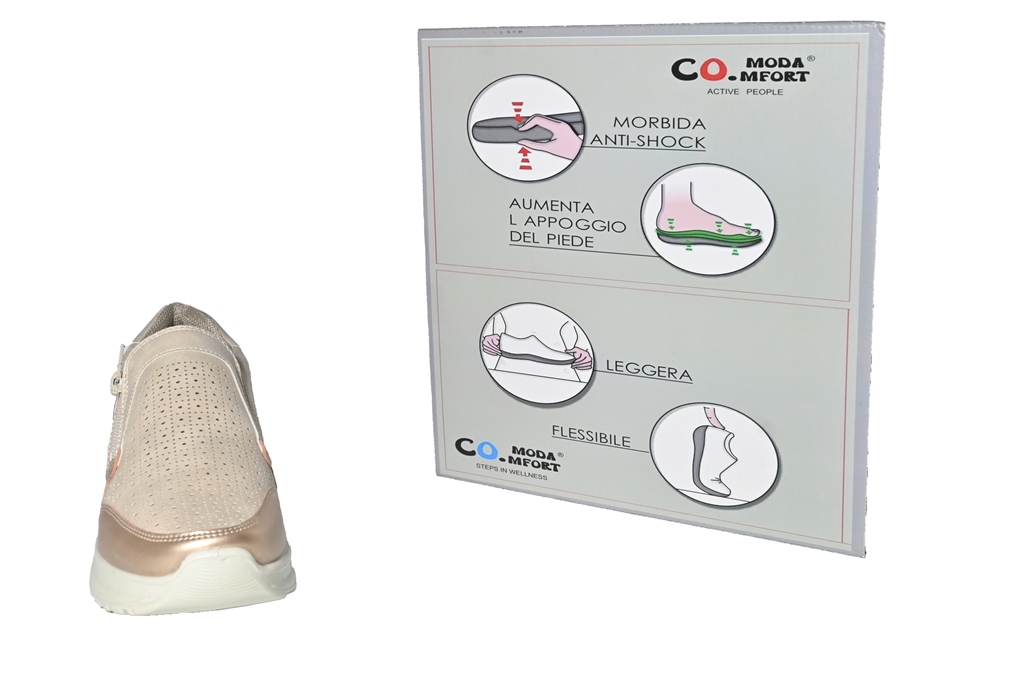 mocassino con cerniera laterale