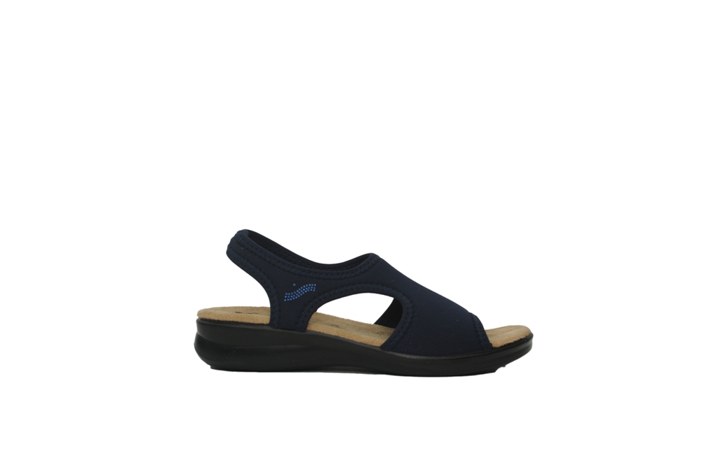 Sandalo elasticizzato Blu