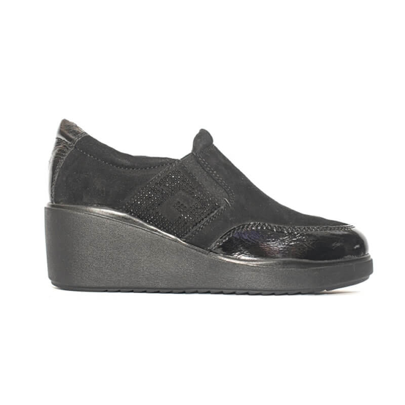 SCARPA DONNA INVERNALE NERA