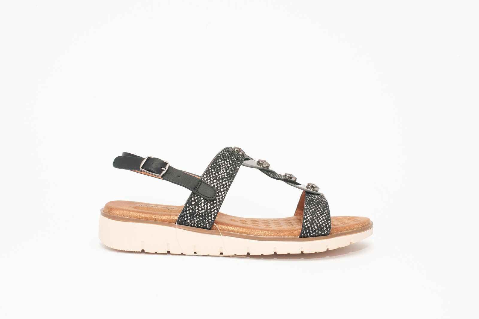 Sandali donna con plantare in gel e fondo flessibile