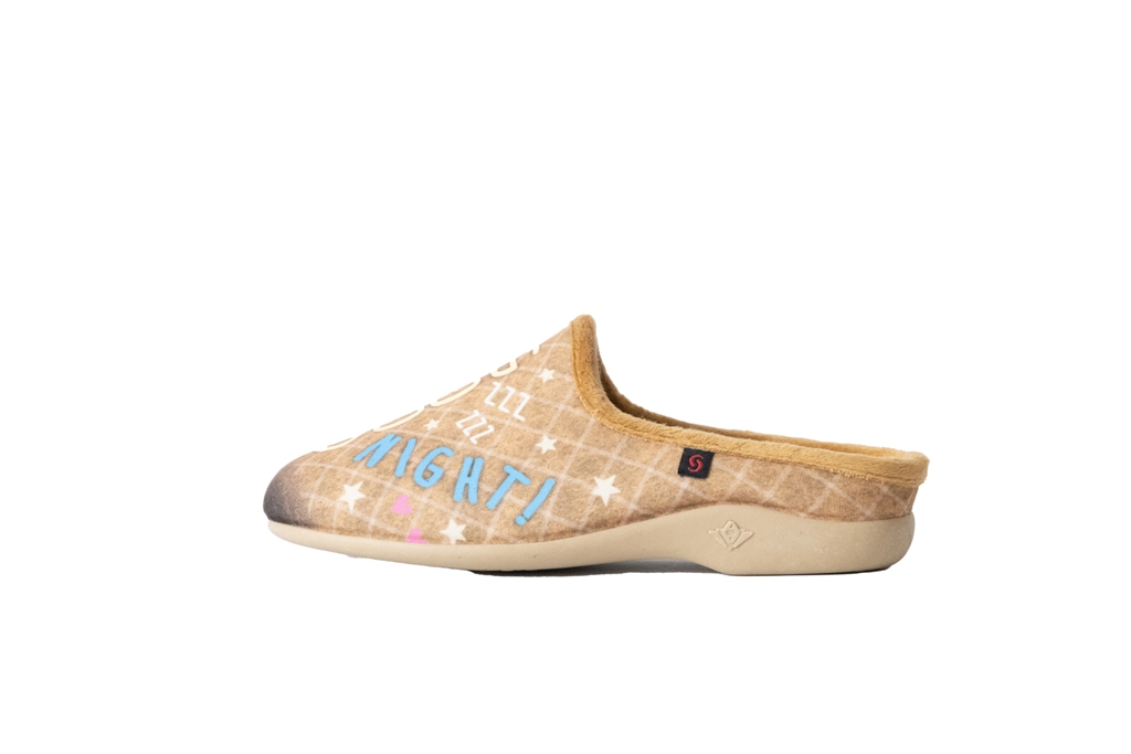 PANTOFOLE DONNA INVERNALI MIELE