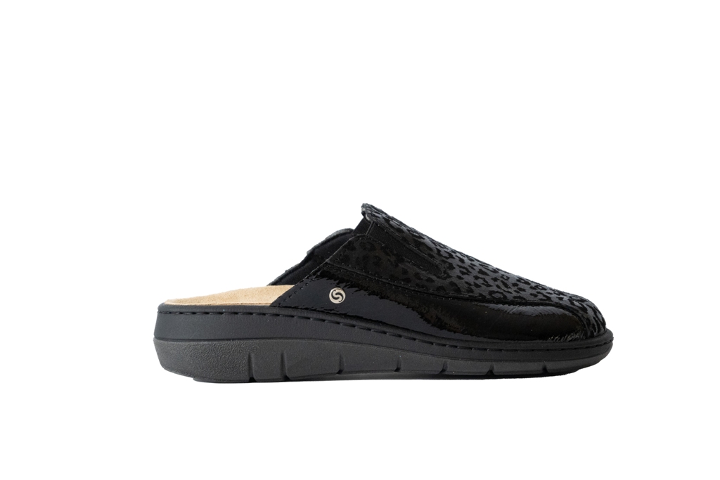 PANTOFOLE DONNA INVERNALE NERO