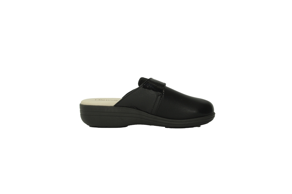 cliawalk pantofole donna invernali nero