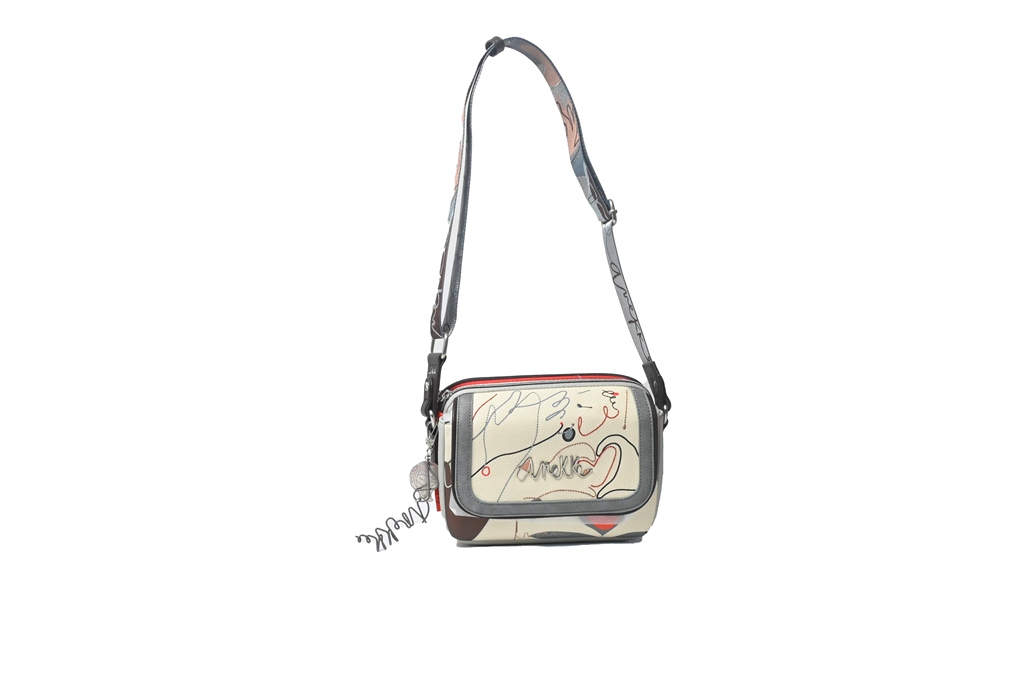 borsa con tracolla multicolor 